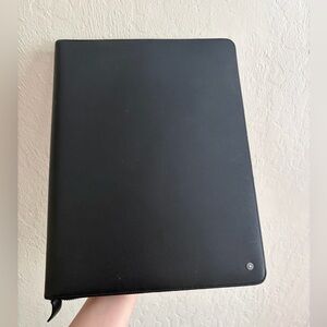 Montblanc Leather Notebook Folio Portfolio